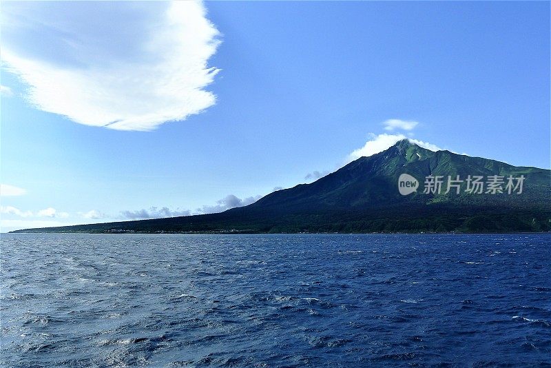 Mount Rishiri in Hokkaido, Japan (百名山)